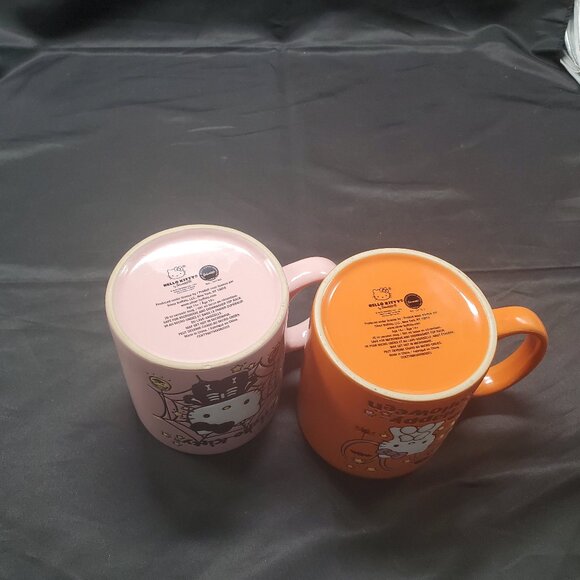 Hello Kitty 20oz. Halloween Coffee Mugs by Silver Buffalo Sanrio-Set of 2 - Picture 6 of 7